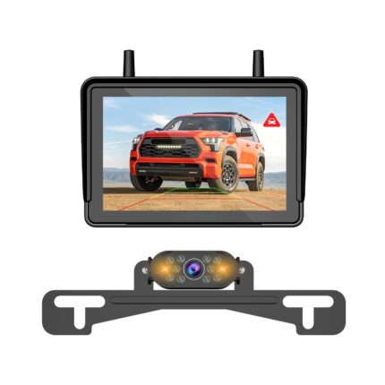 5 Inch 720P Wireless BSD Monitor System Blind Spot Camera System