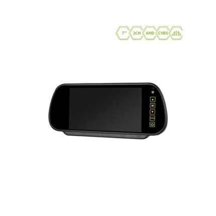 7 Inch HD LCD Rearview Mirror Monitor With Touch Screen